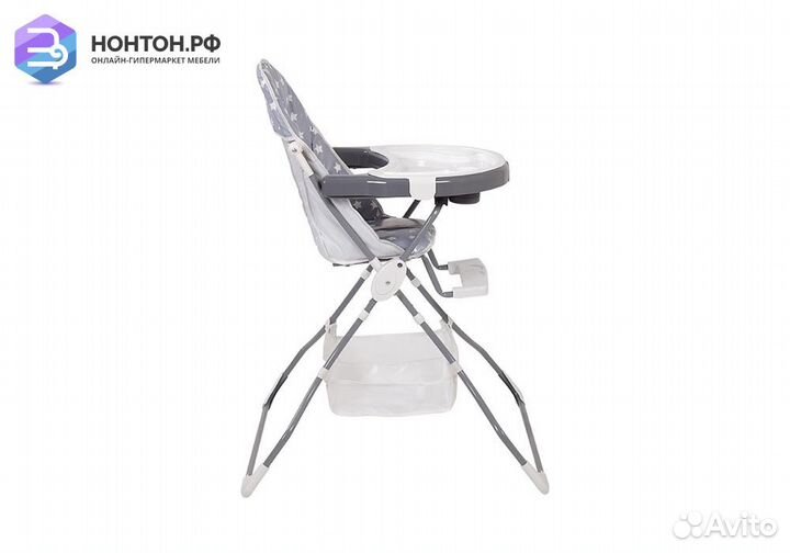 Стульчик для кормления Polini kids 252 Звезды серы