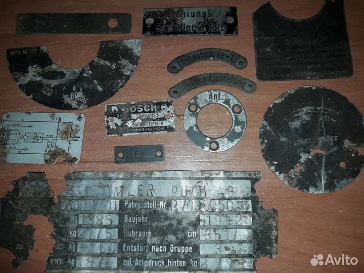 Шильды таблички