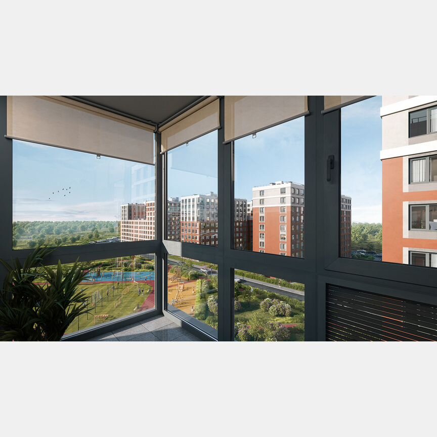 2-к. квартира, 56,9 м², 4/10 эт.