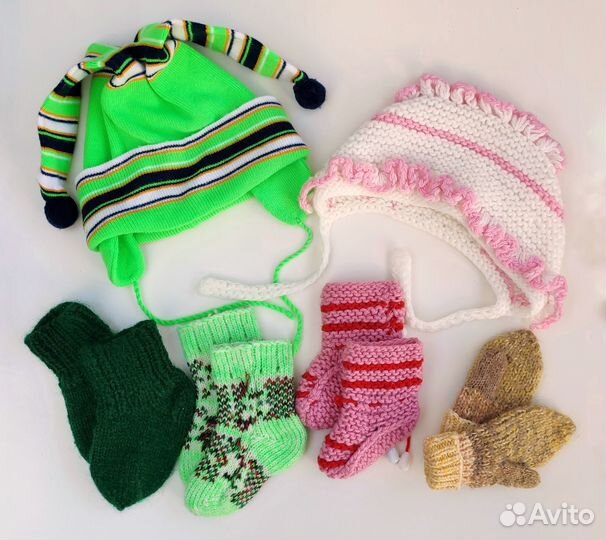 Шапочки и носочки, 46-48