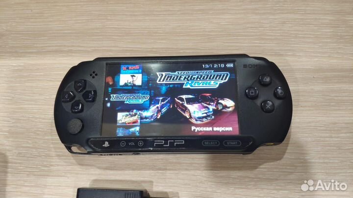 Игровая приставка Sony PSP E1008 +18 игр