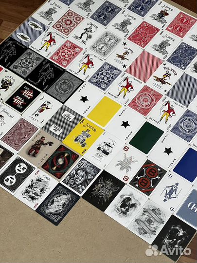 Коллекция карточных джокеров