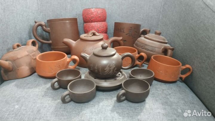 Чайники из исинской глины