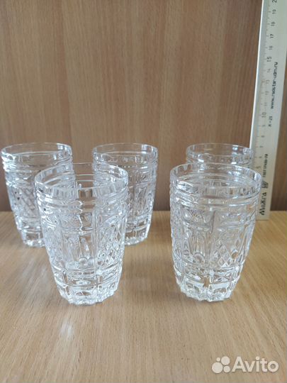 Хрусталь Гусь-Хрустальный стопки, пепельница