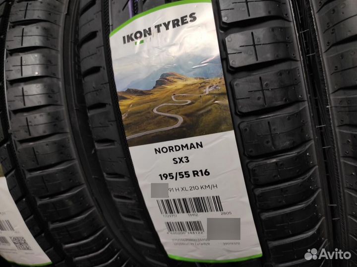 Ikon Tyres Nordman SX3 195/55 R16 91H