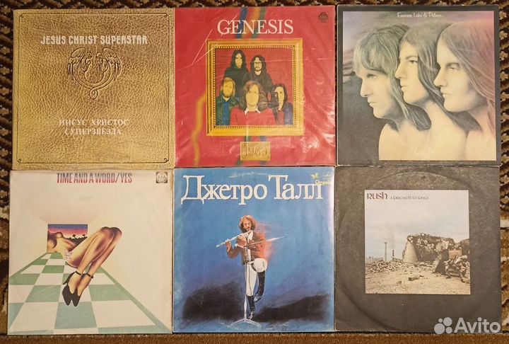 Винил зарубежный Рок 15шт из коллекции