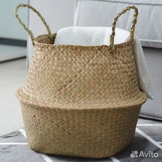 Корзина плетеная новая