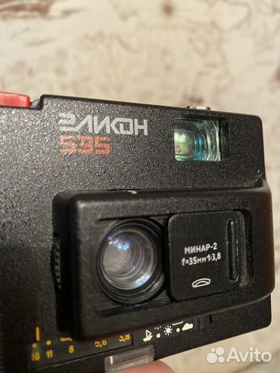 Пленочный фотоаппарат эликон 535