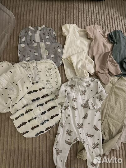 Пакет вещей 68 размера для мальчика