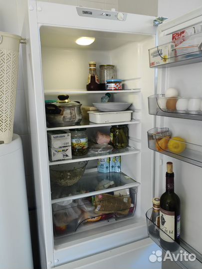 Встраиваемый холодильник комби atlant хм4307-000