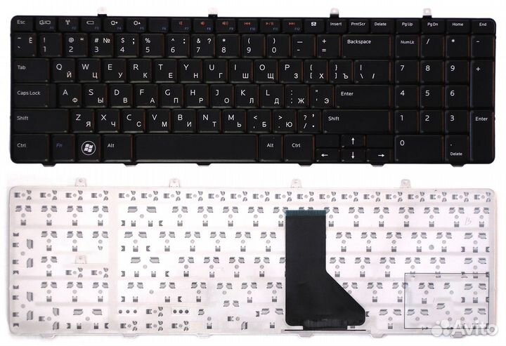 Клавиатура для Dell Inspiron 1764 черная