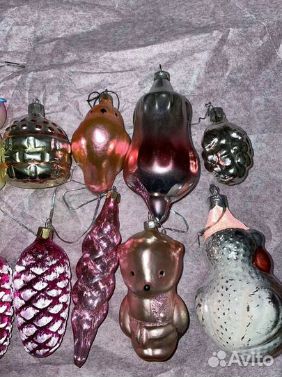 Елочные игрушки СССР