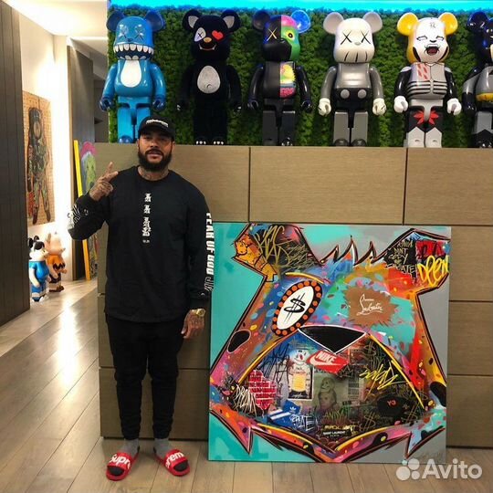 Чехол Kaws на iPhone 14 pro