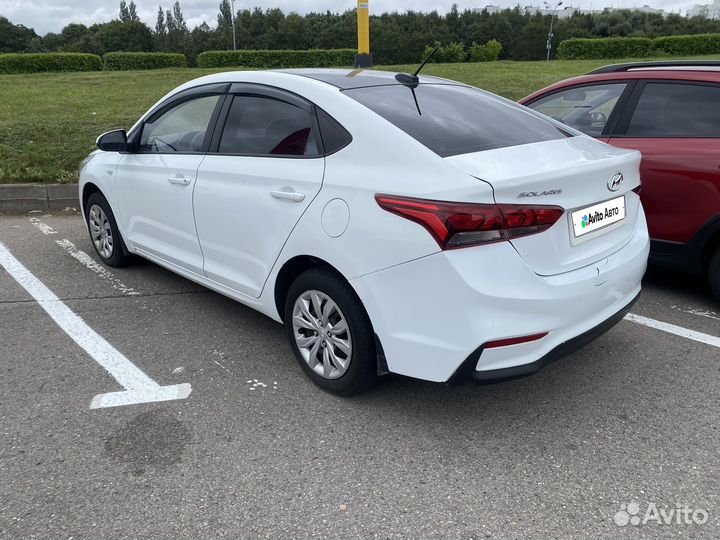 Hyundai Solaris 1.4 МТ, 2018, 261 500 км