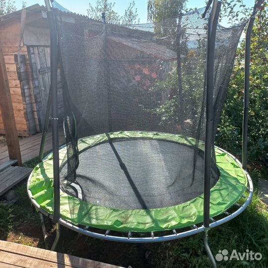 Батут с сеткой