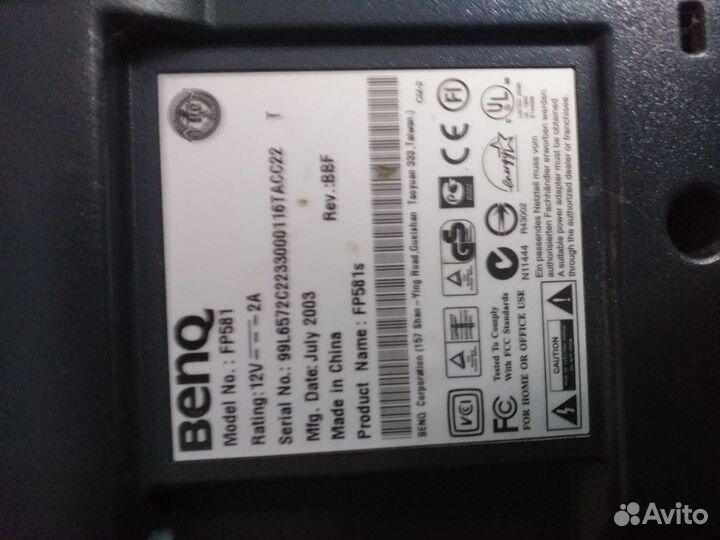 Монитор Benq fp581