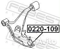 Опора шаровая нижнего рычага перед прав/лев