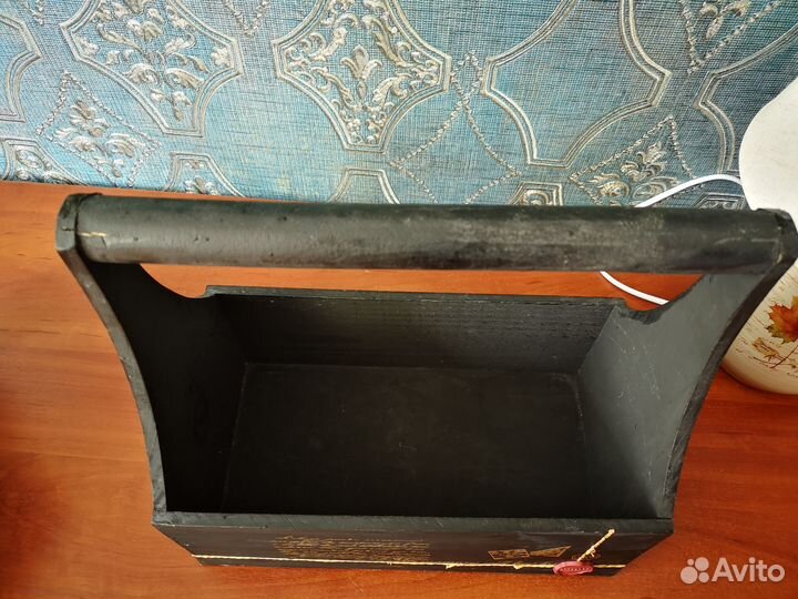 Ящик деревянный подарочный