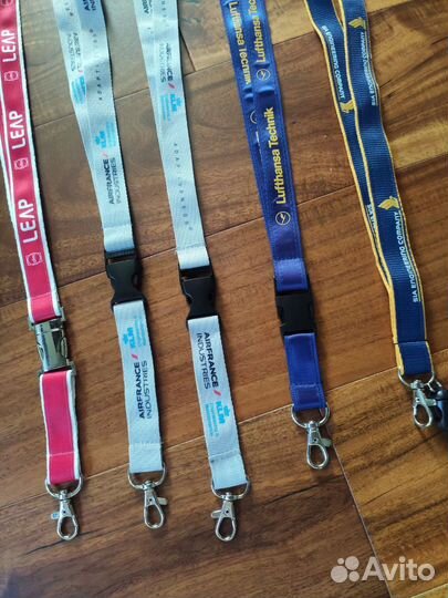 Ленты ланьярд для пропуска бейджа авиационные