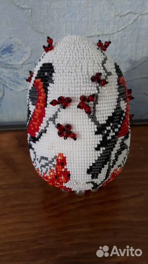 Яйцо из бисера