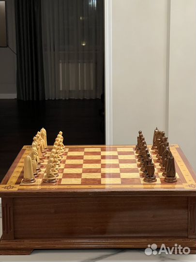 Шахматы ручной работы новые