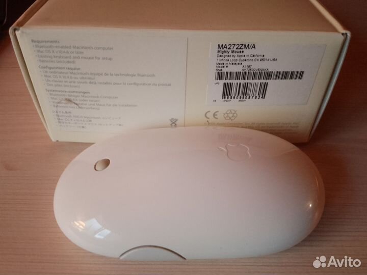 Apple Mighty Mouse Беспроводная