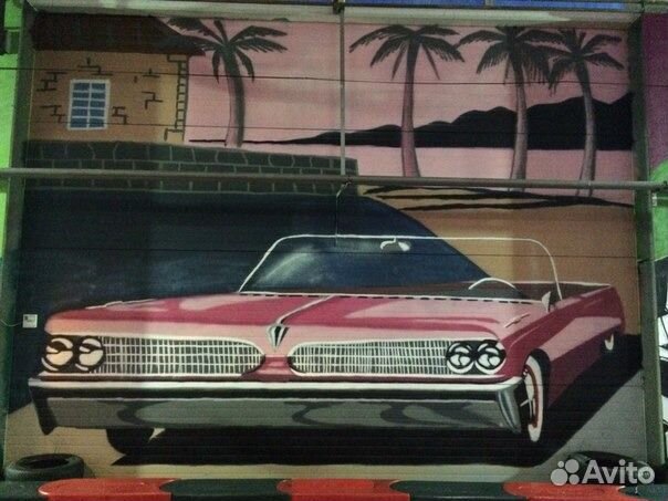 Художник, граффити, аэрография, роспись кистью