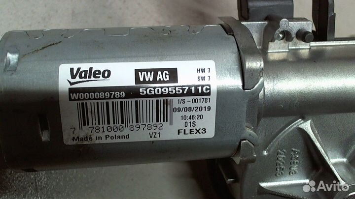 Двигатель стеклоочистителя задний Volkswagen Tigua