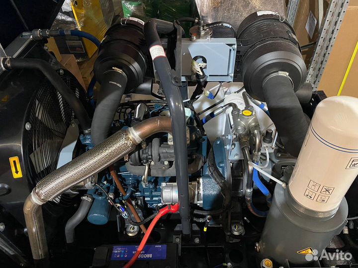 Компрессор дизельный 7 бар на шасси