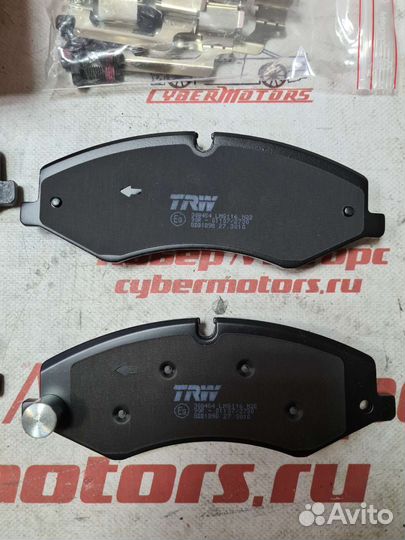 Колодки передние range rover III 2006-2012