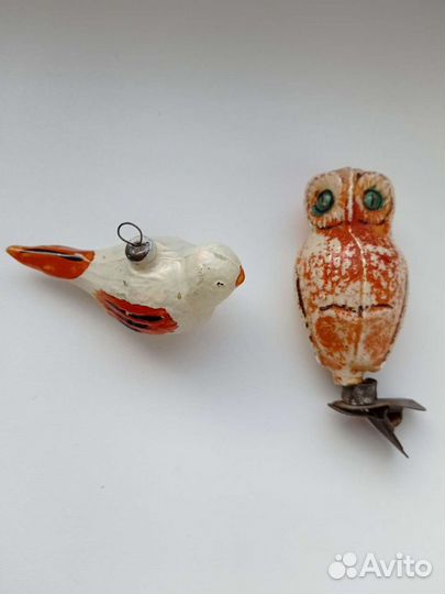 Елочные игрушки СССР редкие