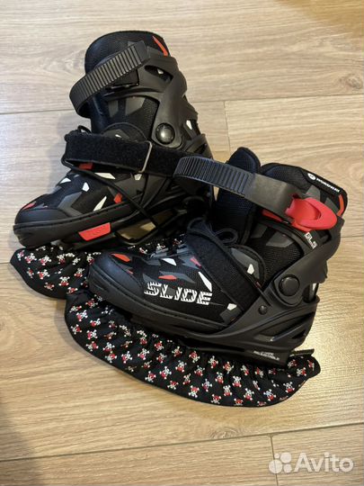 Коньки детские раздвижные