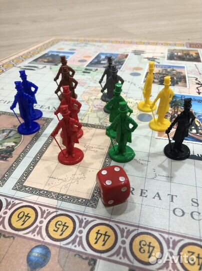 Настольная игра «Вокруг света за 80 дней»