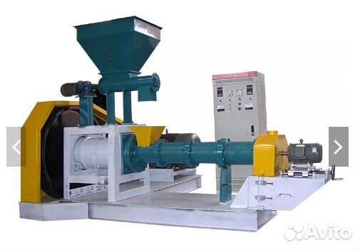 Экструдер для производства кормов животным и рыбам
