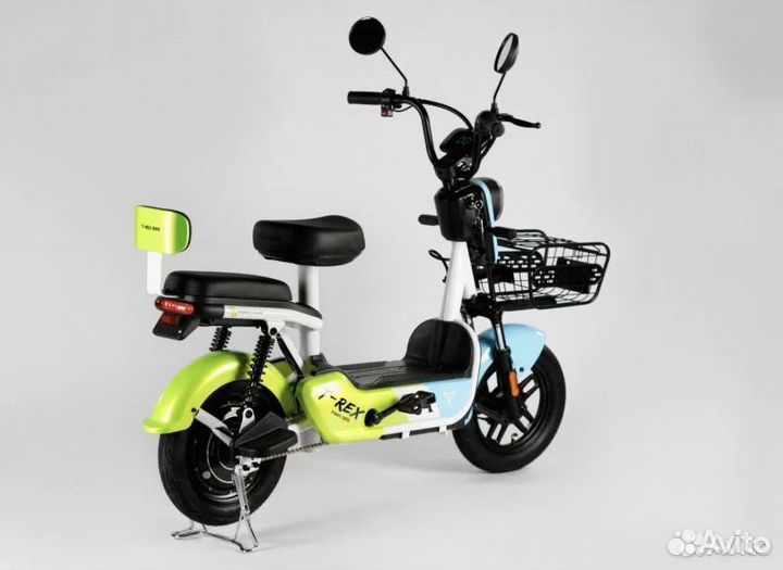 Электроскутер 600вт для курьера электровелосипед