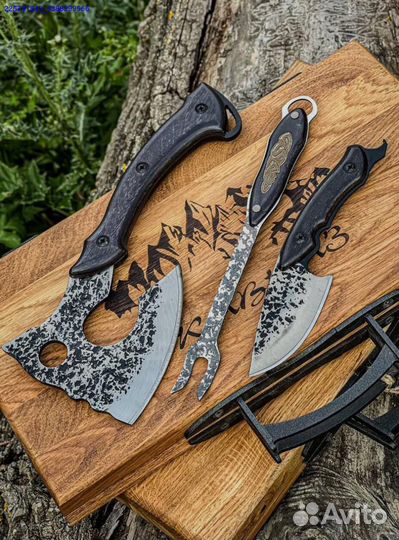 Подарочный набор нож топор (Арт.82684)