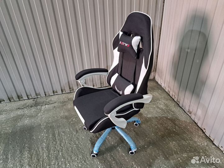 Игровое компьютерное кресло велюр