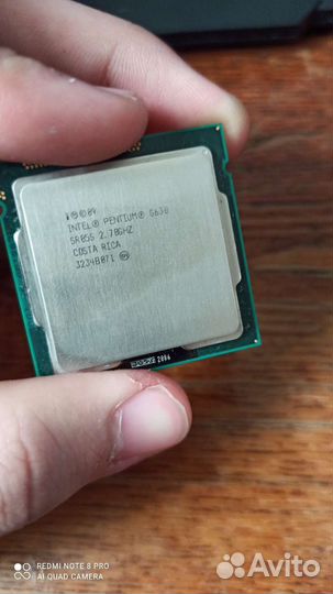 Процессор intel pentium G630. 2.7GHZ