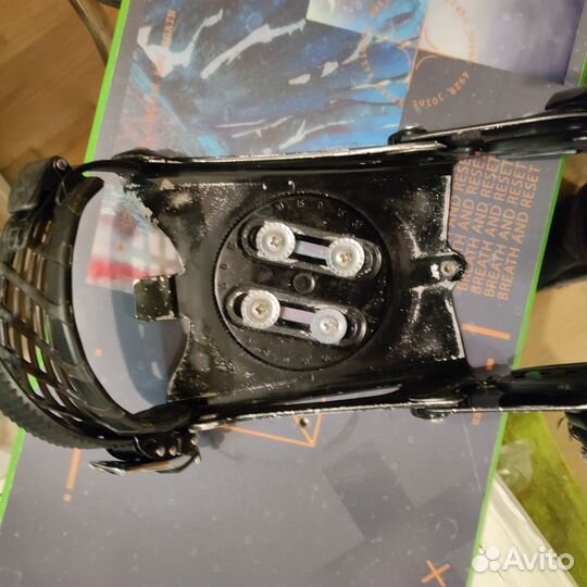 Крепления для сноуборда ride ex l