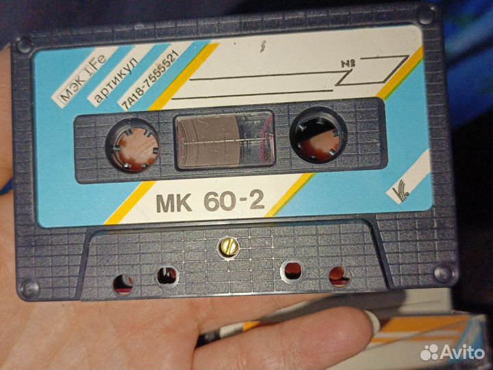 Аудиокассета TDK D60 1982