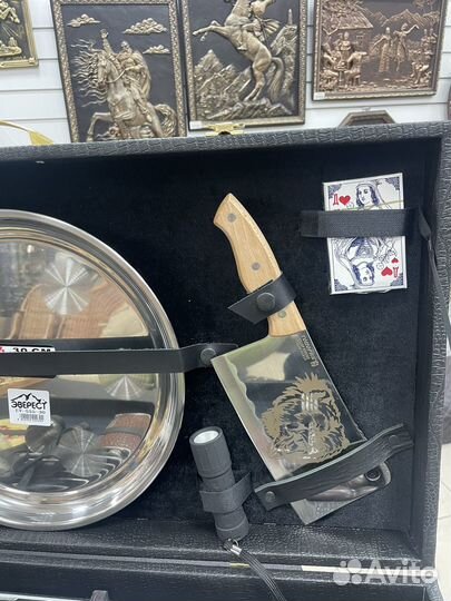 Шашлычный набор кизляр #1 кожа