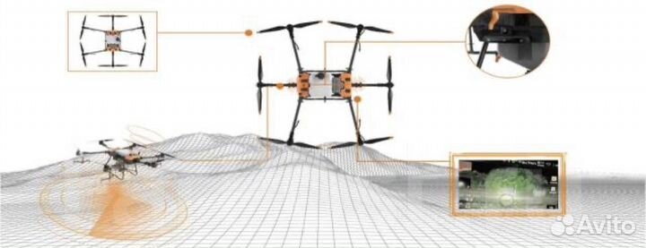 С/х опрыскиватель (дрон)