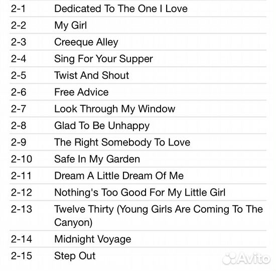 The Mamas & The Papas - Gold 2CD Rus