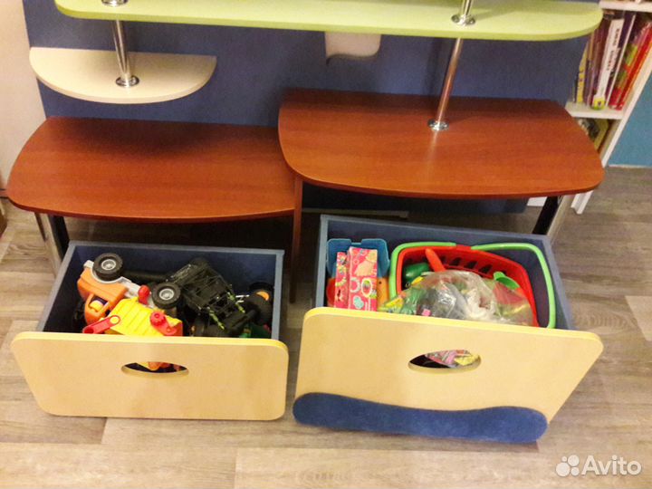 Детский игровой стеллаж 