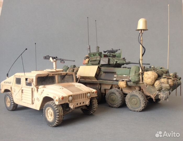 Сборка и покраска стендовых моделей