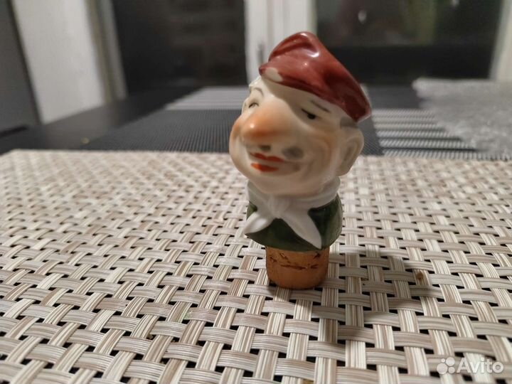 Винтаж: Пробка от бутылки фарфор, 30-е годы 20 век