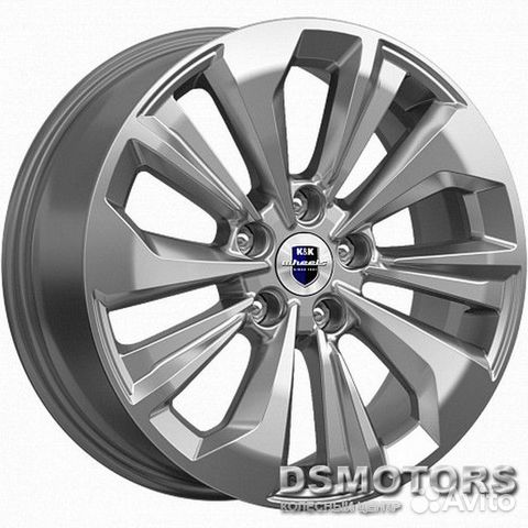 Диски Авиор 7/17 5x112 ET49 d57.1 дарк платинум бр