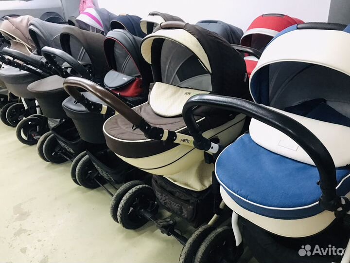 Детская коляска премиум класса с пробегом