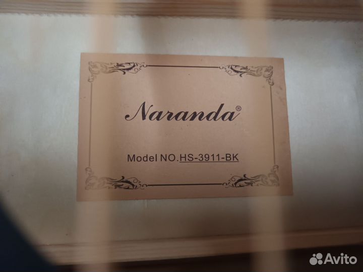 Акустическая гитара Naranda (обмен/продажа)