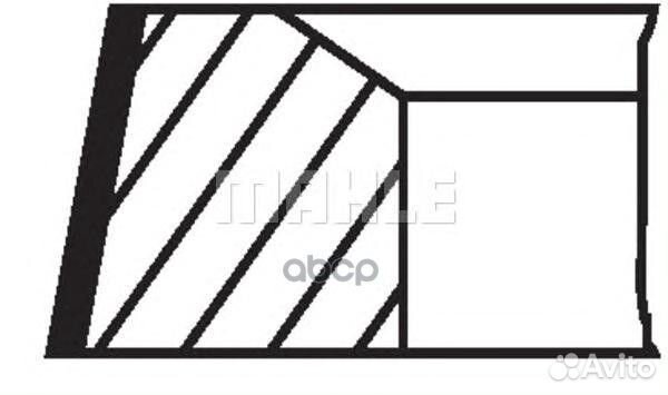 Кольца MB OM601 d87.0 STD 2.5-2-3 на 1 цил (5